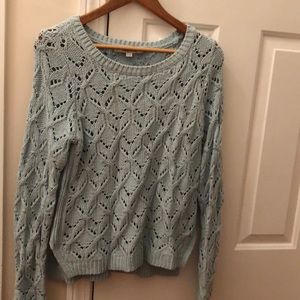 Loft Seafoam Green Knitted Sweater